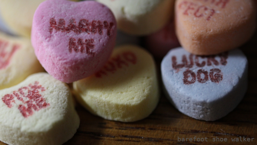 Sweethearts – Heart Shaped Candy for Valentine – Close up Photography